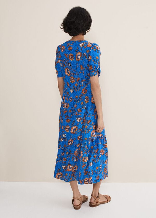 Phase Eight Adriel Paisley Midi Dress