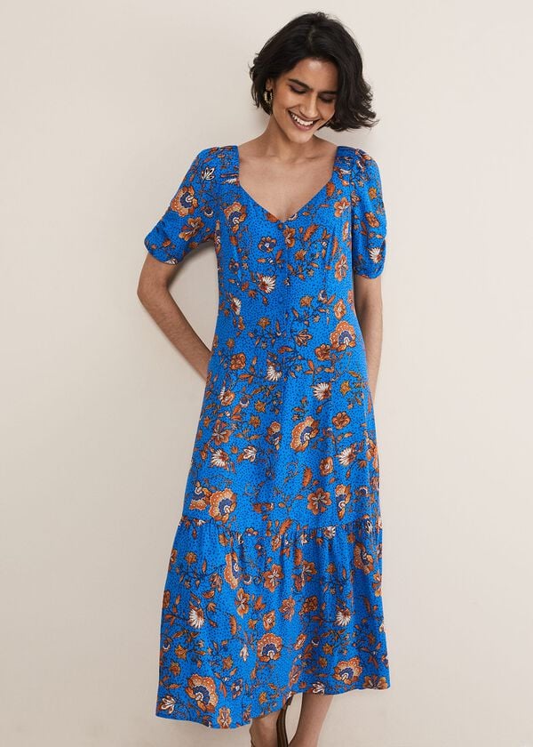 phase eight Adriel Paisley Midi Dress