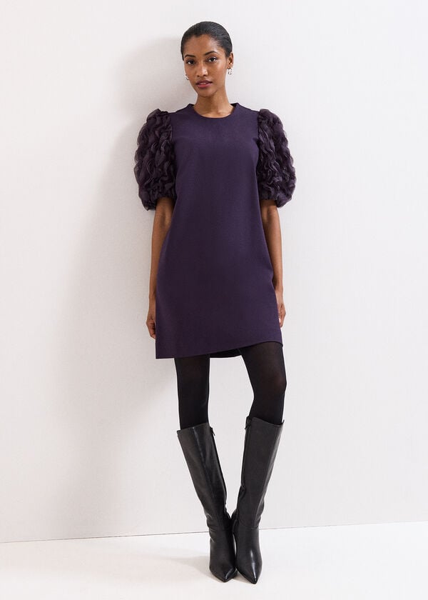 Phase Eight Aida Puff Sleeve Dress