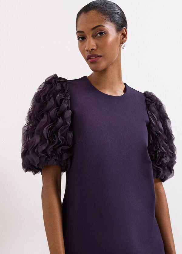 Phase Eight Aida Puff Sleeve Dress