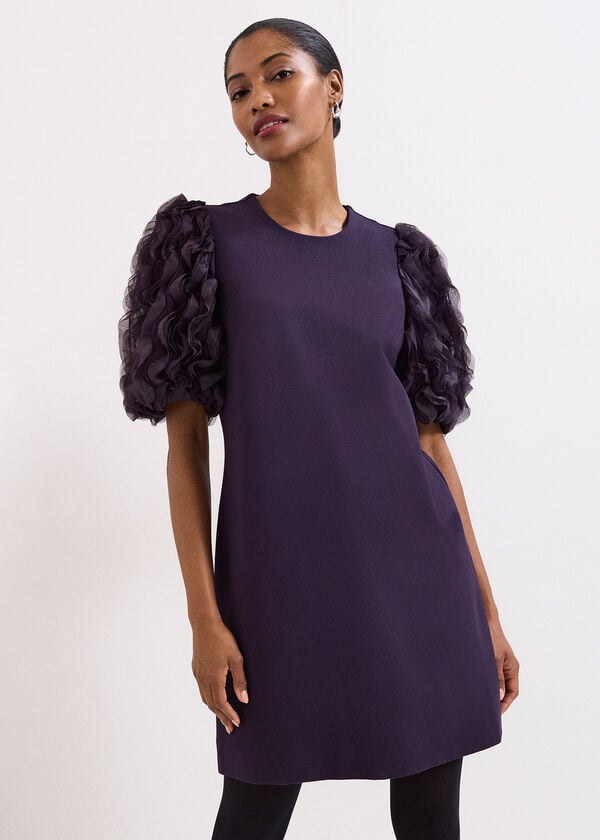 phase eight Aida Puff Sleeve Dress