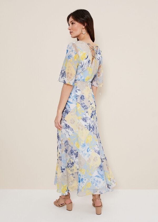 Phase Eight Akia Patchwork Dress