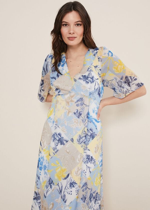 Phase Eight Akia Patchwork Dress