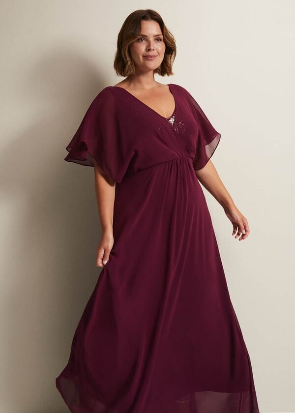 Phase Eight Albertina Sequin Maxi Dress