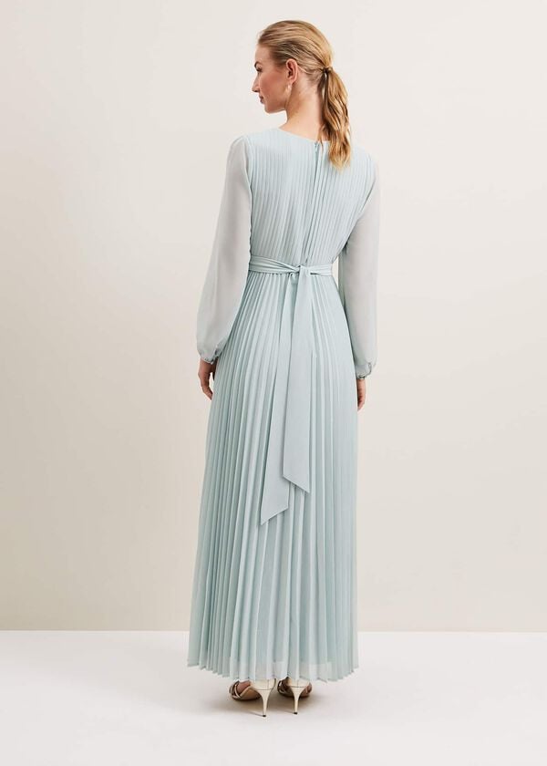 Phase Eight Alecia Pleat Maxi Dress