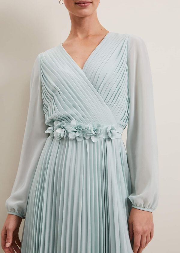 Phase Eight Alecia Pleat Maxi Dress