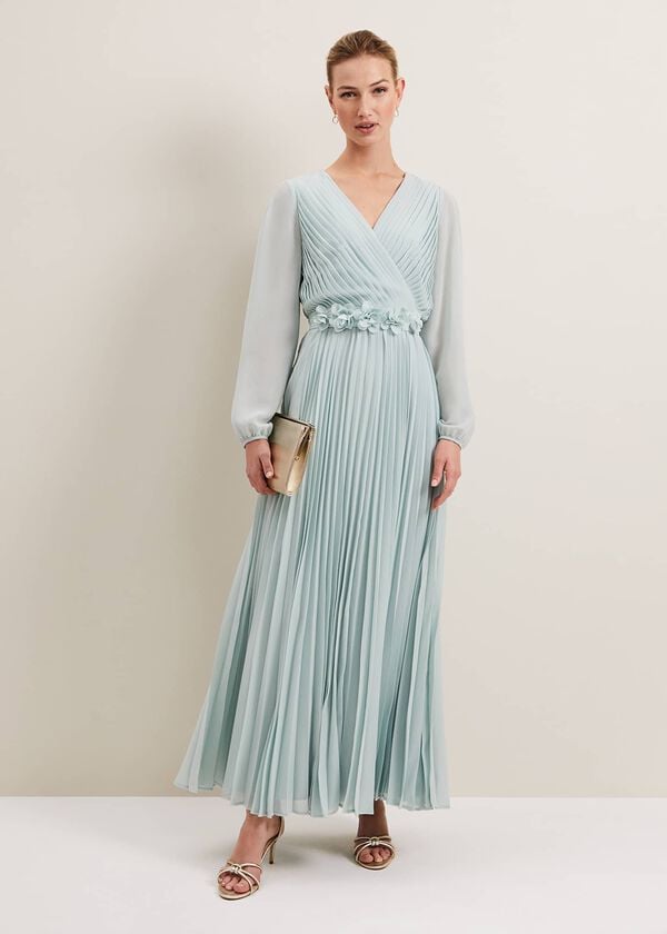 phase eight Alecia Pleat Maxi Dress