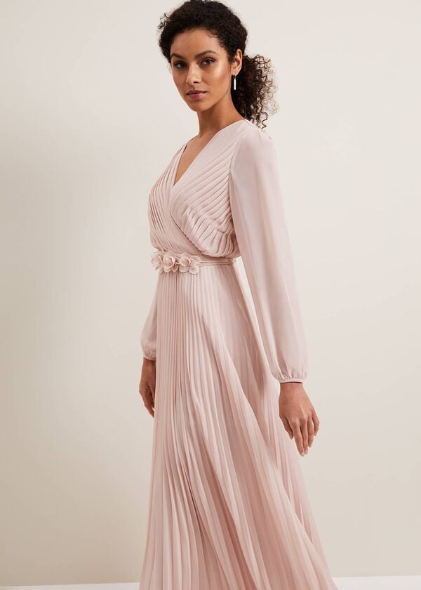 Phase Eight Alecia Pleated Maxi Dress