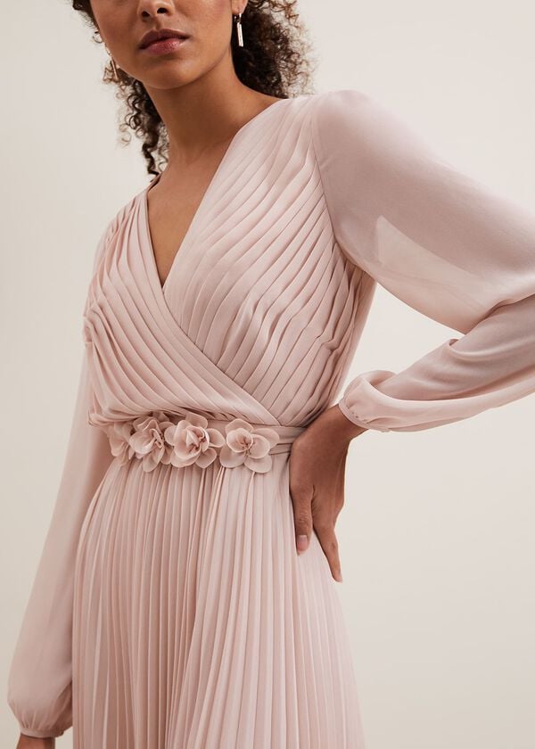 Phase Eight Alecia Pleated Maxi Dress