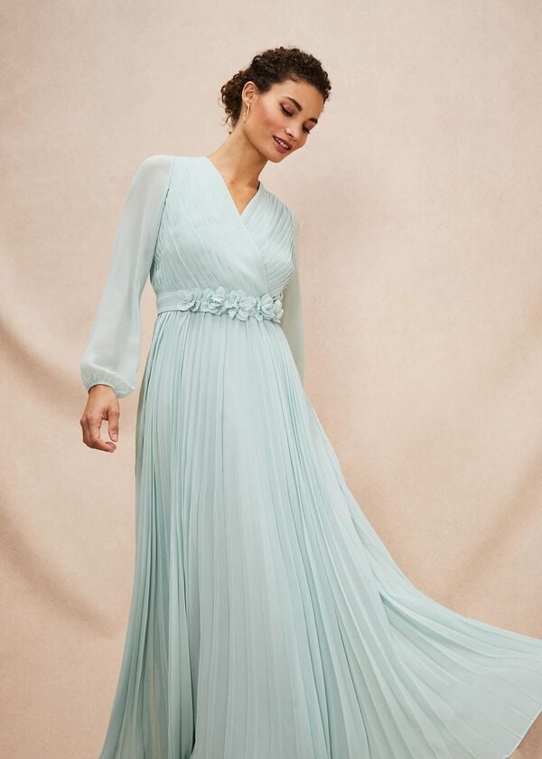 Phase Eight Alecia Pleated Maxi Dress