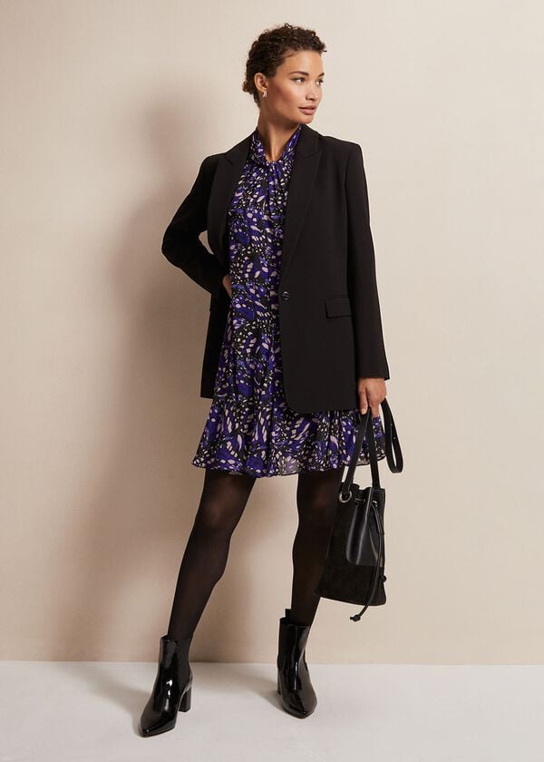 Phase Eight Aleka Abstract Swing Mini Dress