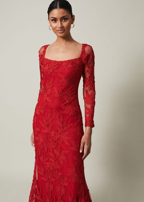 Phase Eight Alicia Tapework Maxi Dress