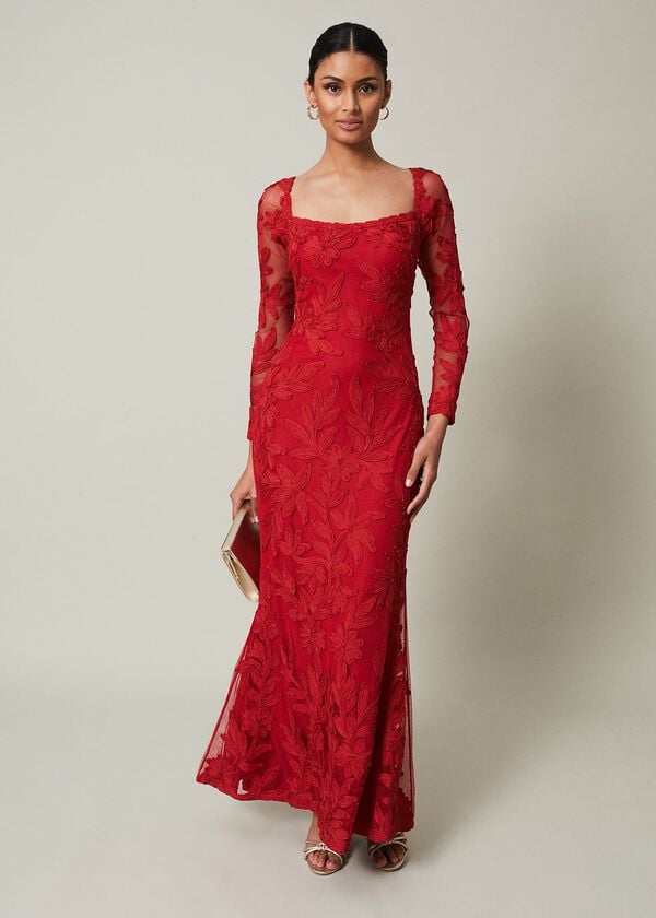 phase eight Alicia Tapework Maxi Dress