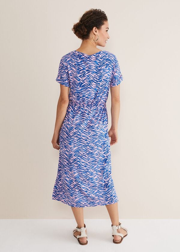 Phase Eight Alina Zebra Print Jersey Dress