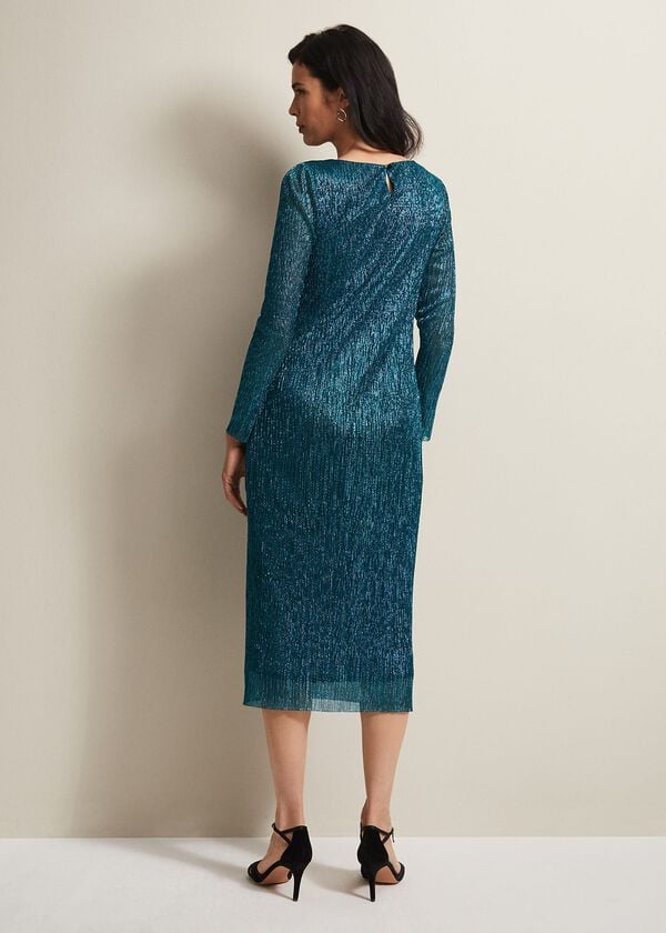 Phase Eight Alix Plisse Dress