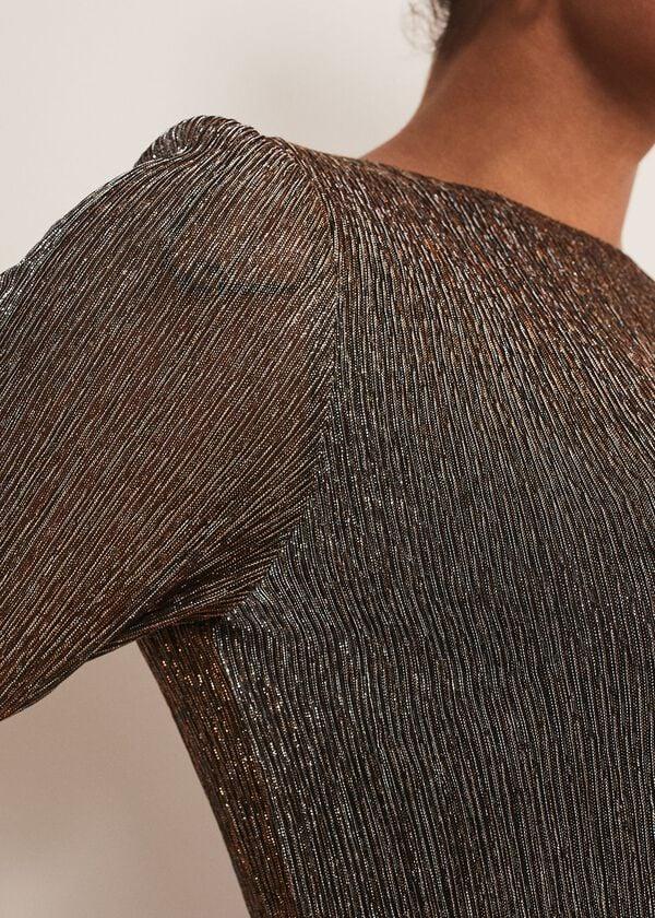 Phase Eight Alix Plisse Dress