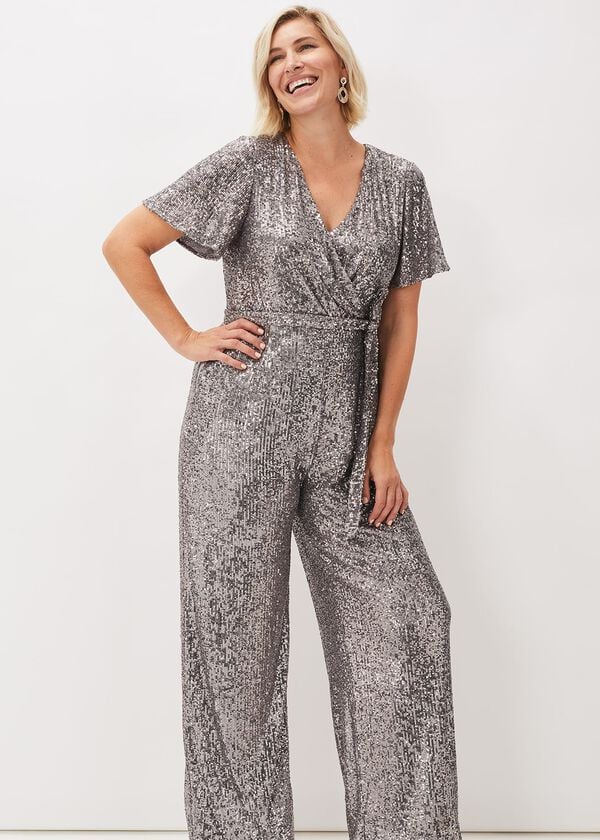 Phase Eight Allesandra Sequin Jumpsuit