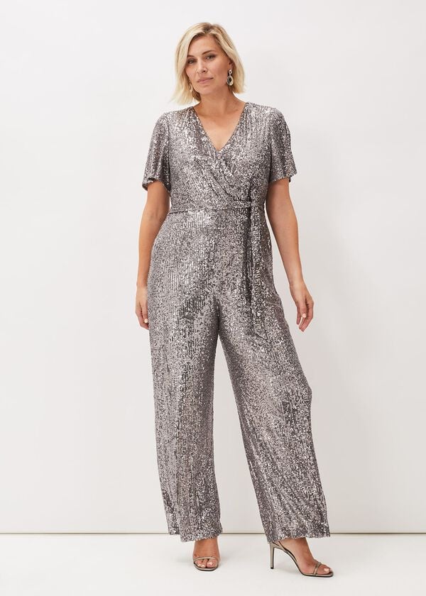 phase eight Allesandra Sequin Jumpsuit