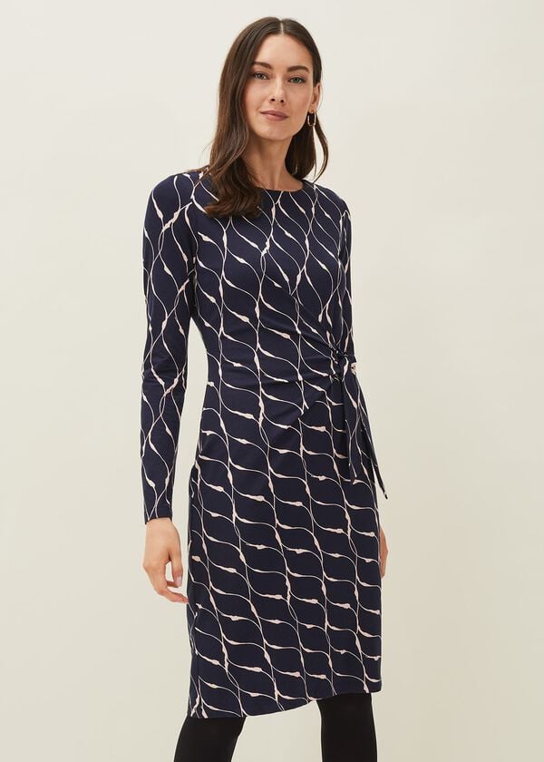 phase eight Ally Abstract Print Dress