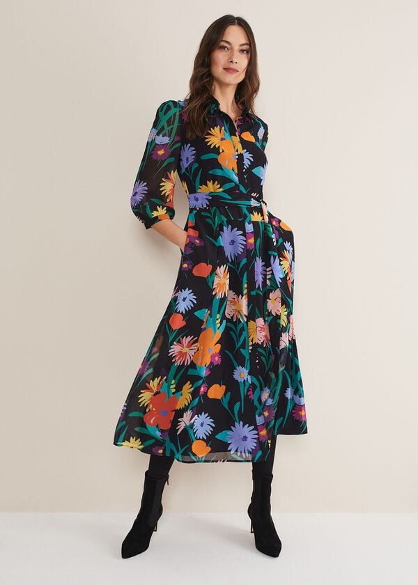 phase eight Alta Floral Midaxi Dress