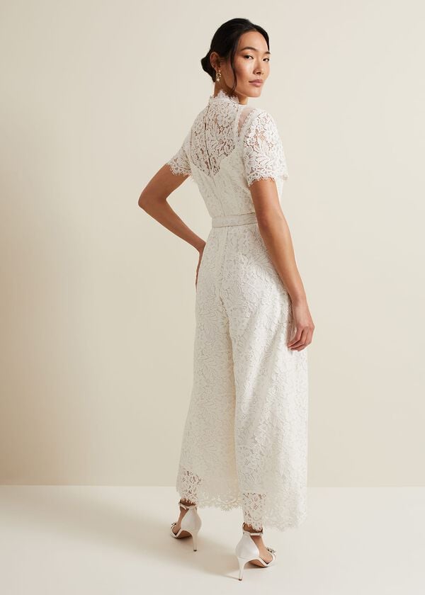 Phase Eight Amaliah Lace Bridal Jumpsuit