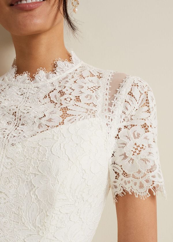 Phase Eight Amaliah Lace Bridal Jumpsuit