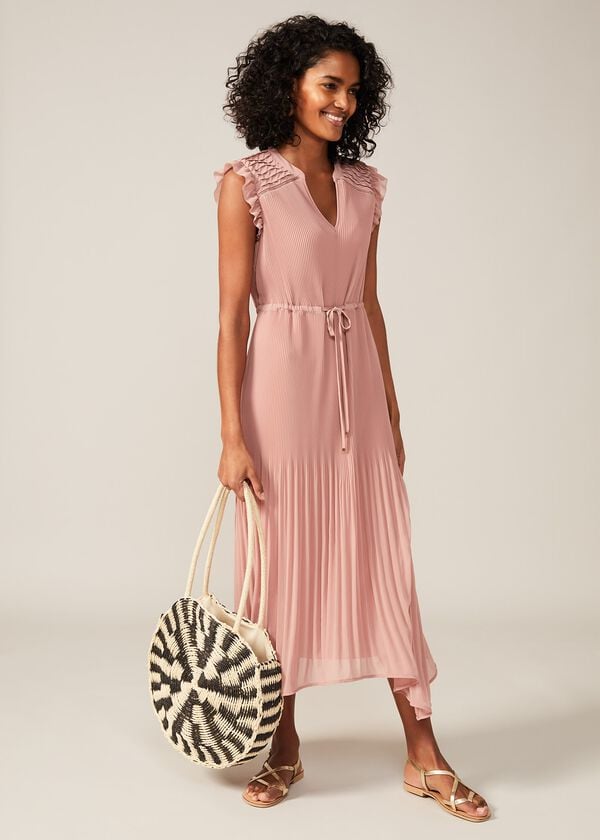 Phase Eight Amalie Pleat Dress