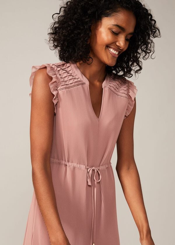 Phase Eight Amalie Pleat Dress