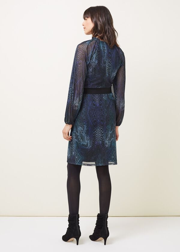 Phase Eight Amelie Snake Print Dress