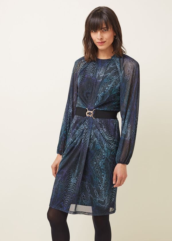 phase eight Amelie Snake Print Dress