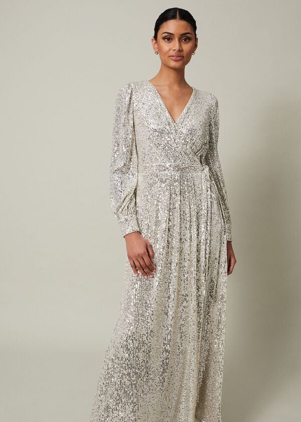 Phase Eight Amily Sequin Maxi Dress