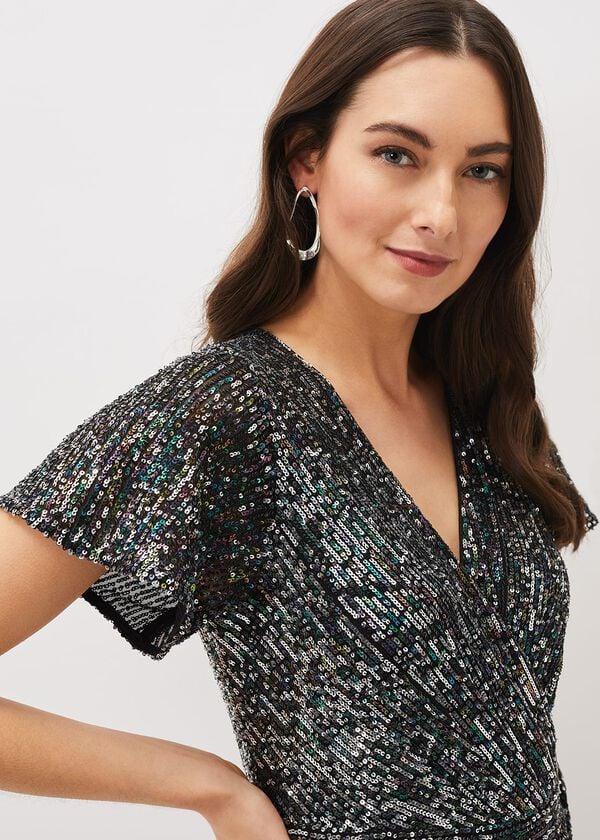 Phase Eight Amily Sequin Maxi Dress