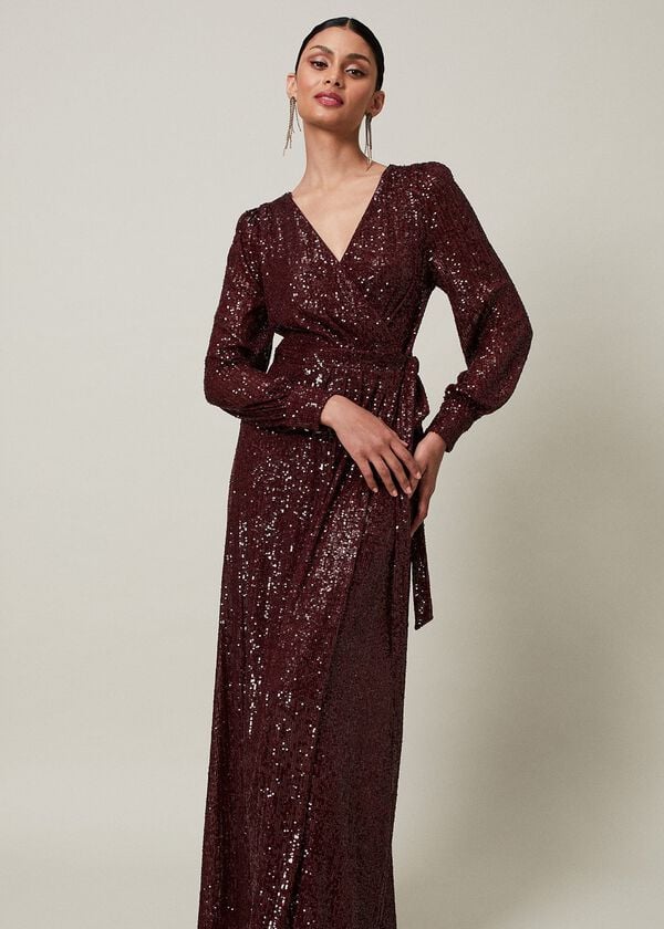 Phase Eight Amily Sequin Maxi Dress