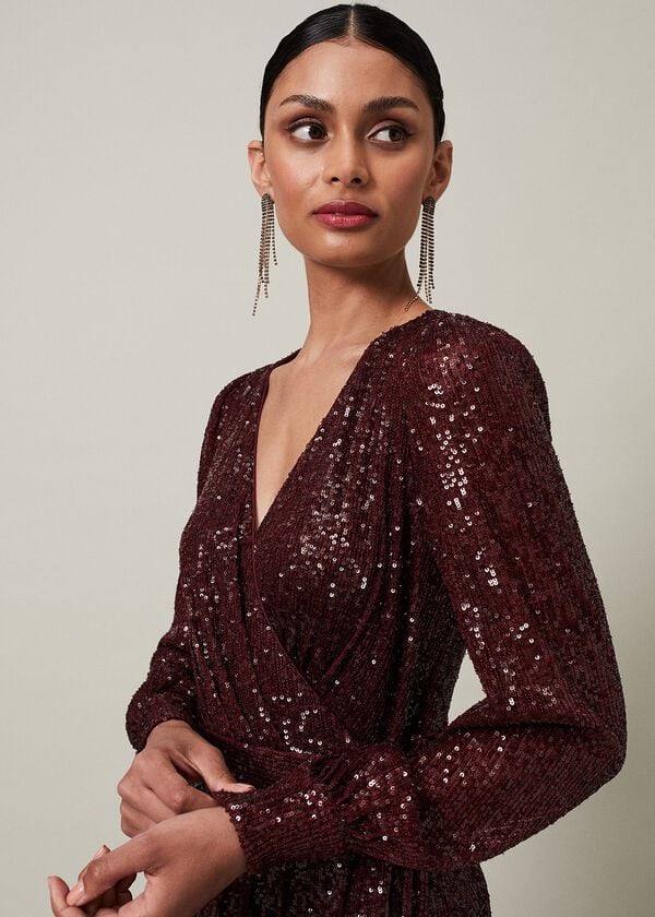 Phase Eight Amily Sequin Maxi Dress