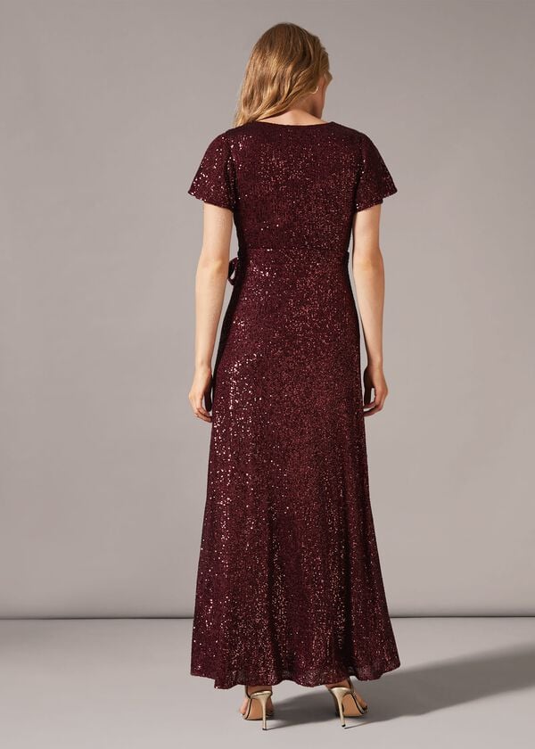 Phase Eight Amily Sequin Wrap Dress