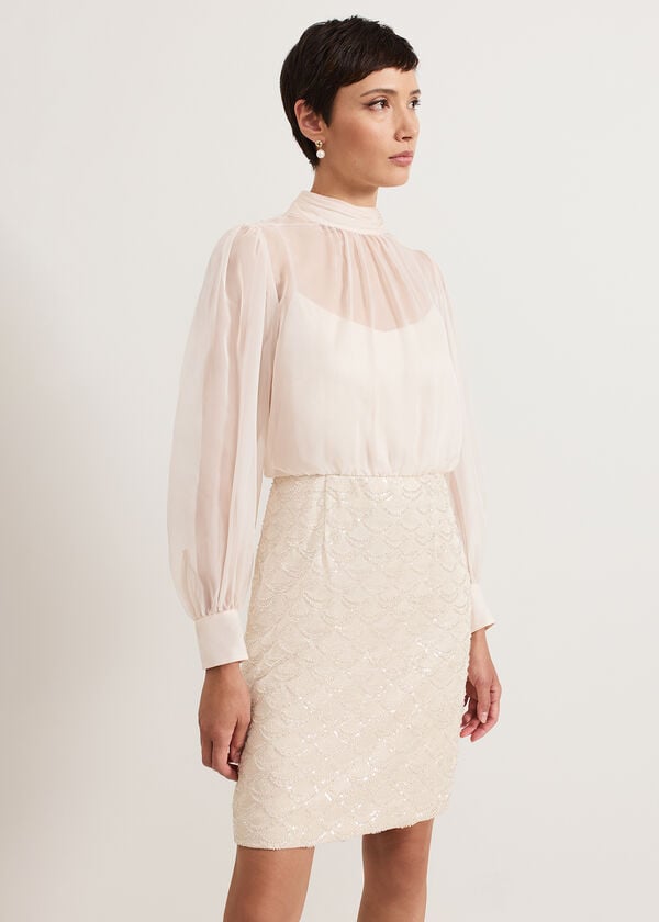 phase eight Amina Sequin Dress