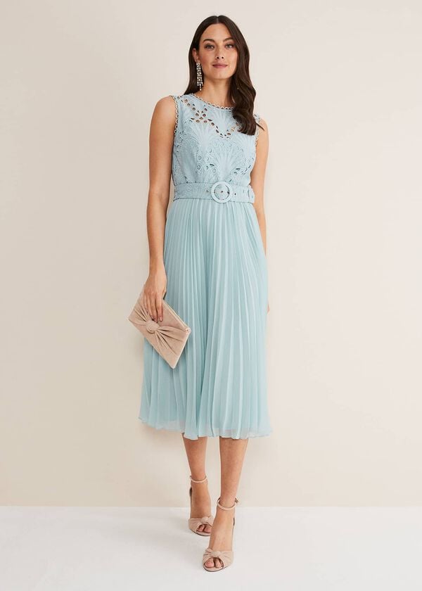 phase eight Amora Lace Bodice Midi Dress