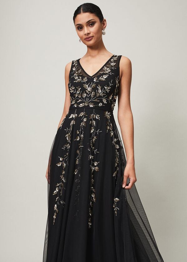 Phase Eight Anabella Beaded Tulle Dress