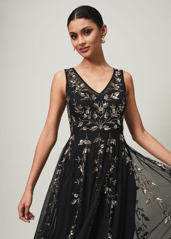 Phase Eight Anabella Beaded Tulle Dress