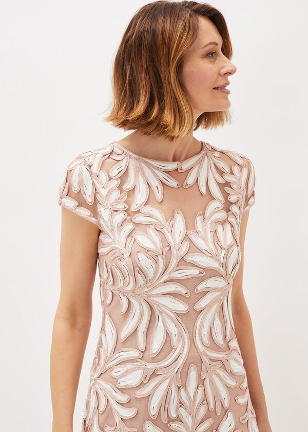 Phase Eight Anastasia Tapework Lace Dress