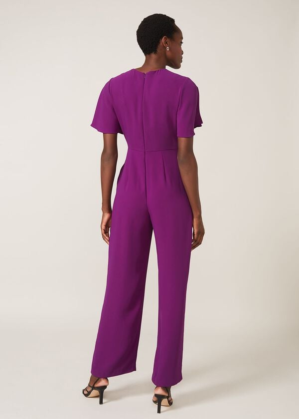 Phase Eight Andela Fluted Sleeve Jumpsuit