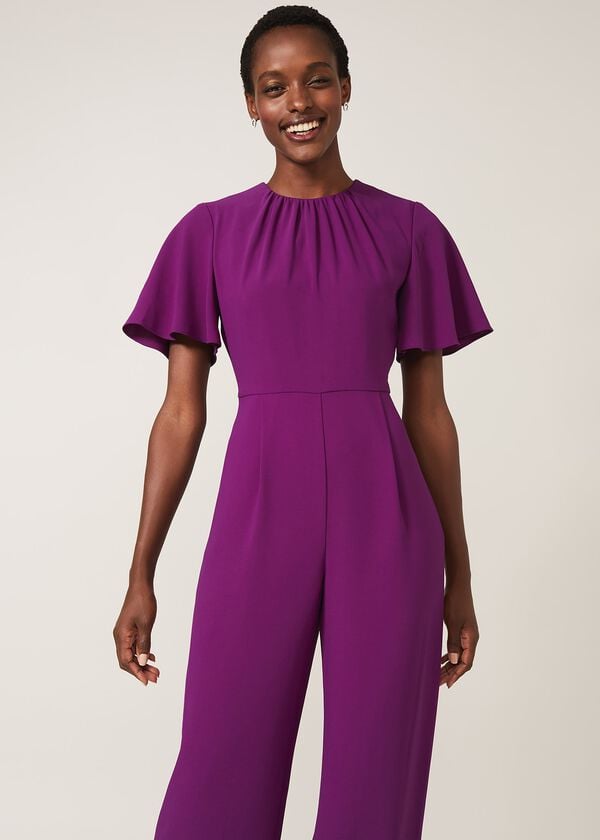 Phase Eight Andela Fluted Sleeve Jumpsuit