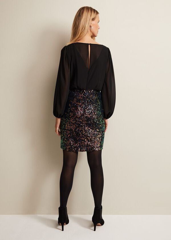 Phase Eight Angel Sequin Mini Dress