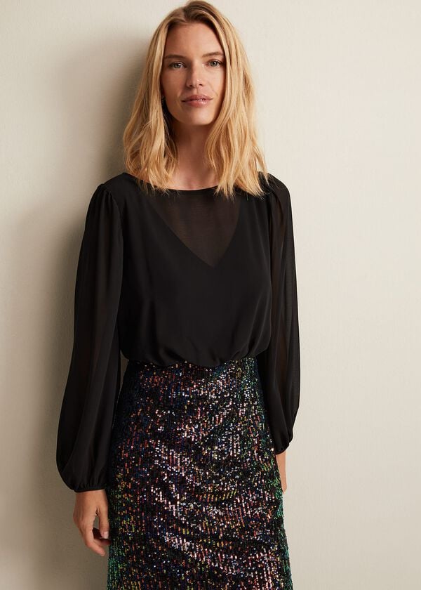 Phase Eight Angel Sequin Mini Dress