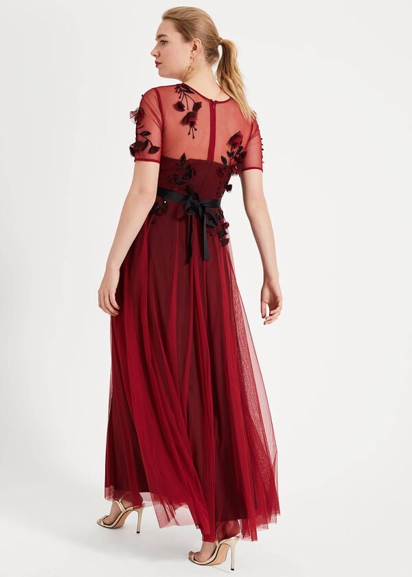 Phase Eight Anna Embroidered Maxi Dress