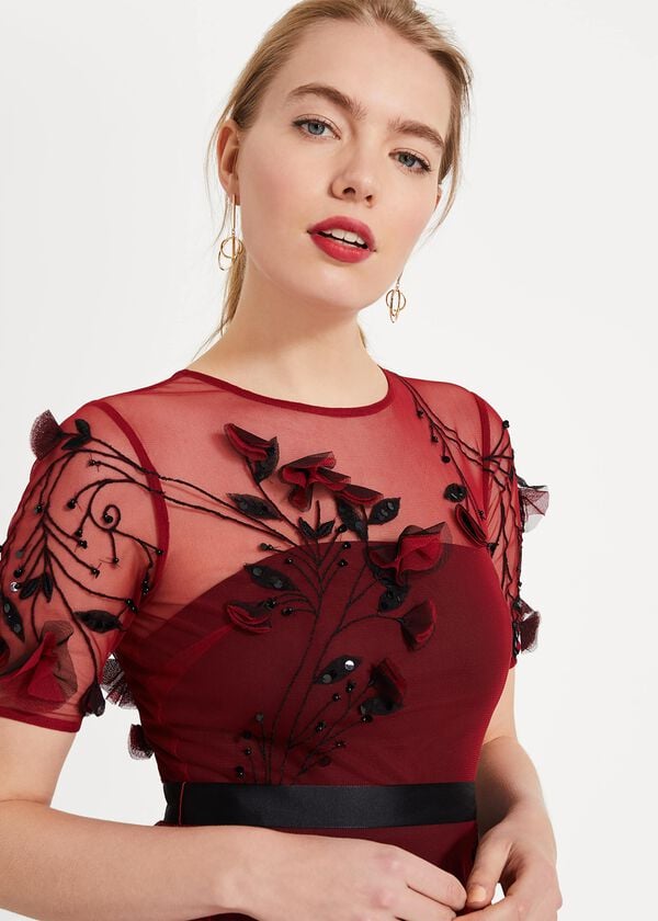 Phase Eight Anna Embroidered Maxi Dress