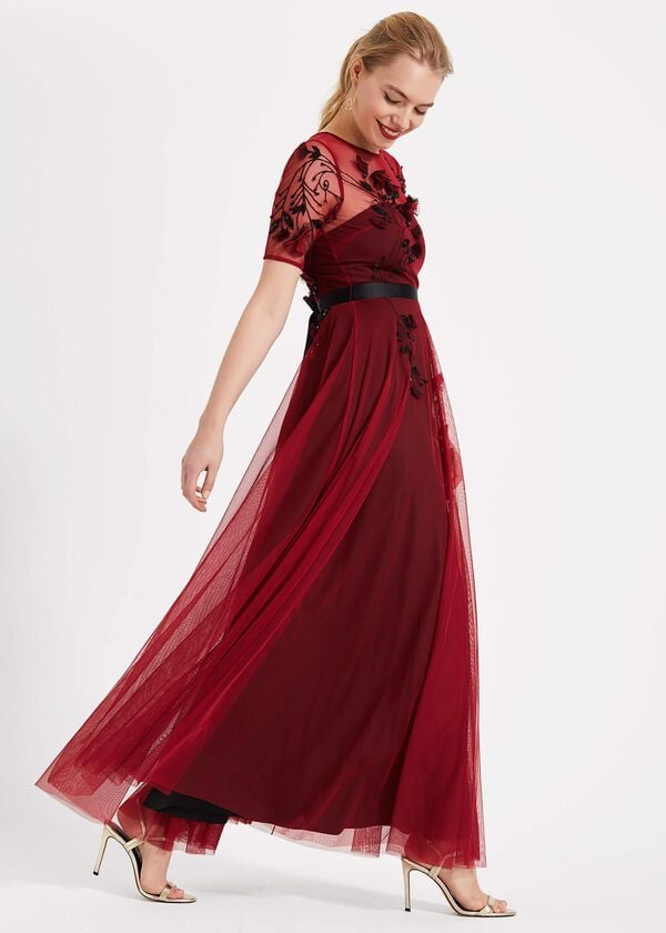 phase eight Anna Embroidered Maxi Dress
