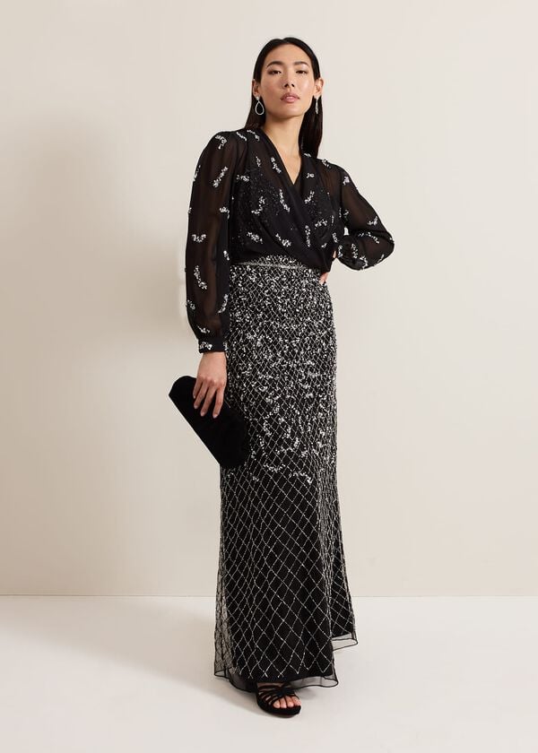 Phase Eight Annette Sequin Embellished Cover Up