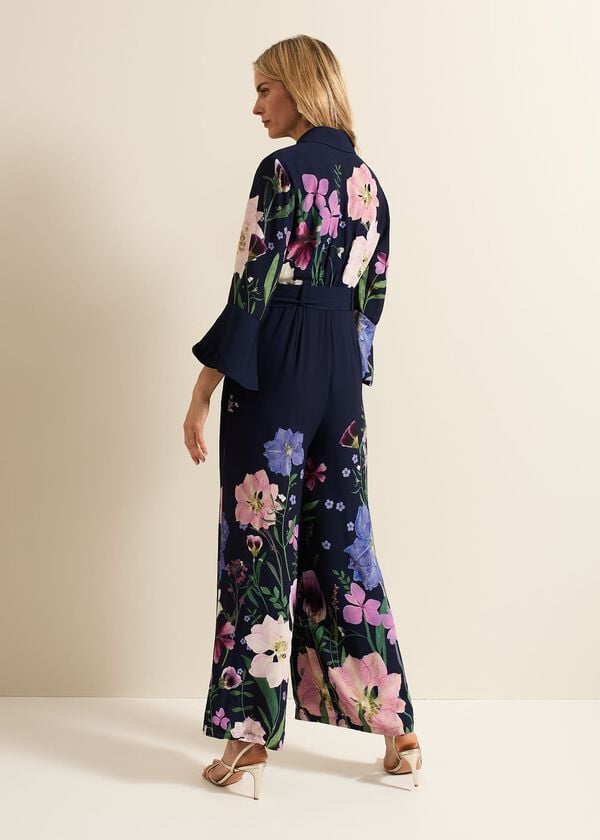 Phase Eight Annia Floral Print Jumpsuit
