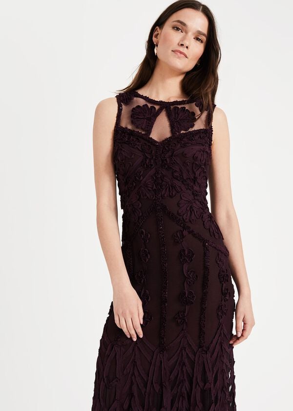 Phase Eight Anoushka Tapework Lace Maxi Dress